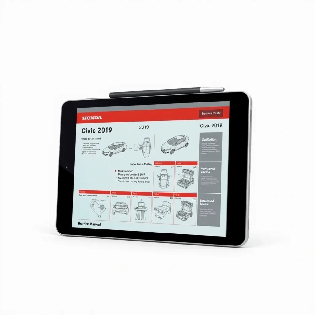 Honda Civic 2019 Service Manual PDF